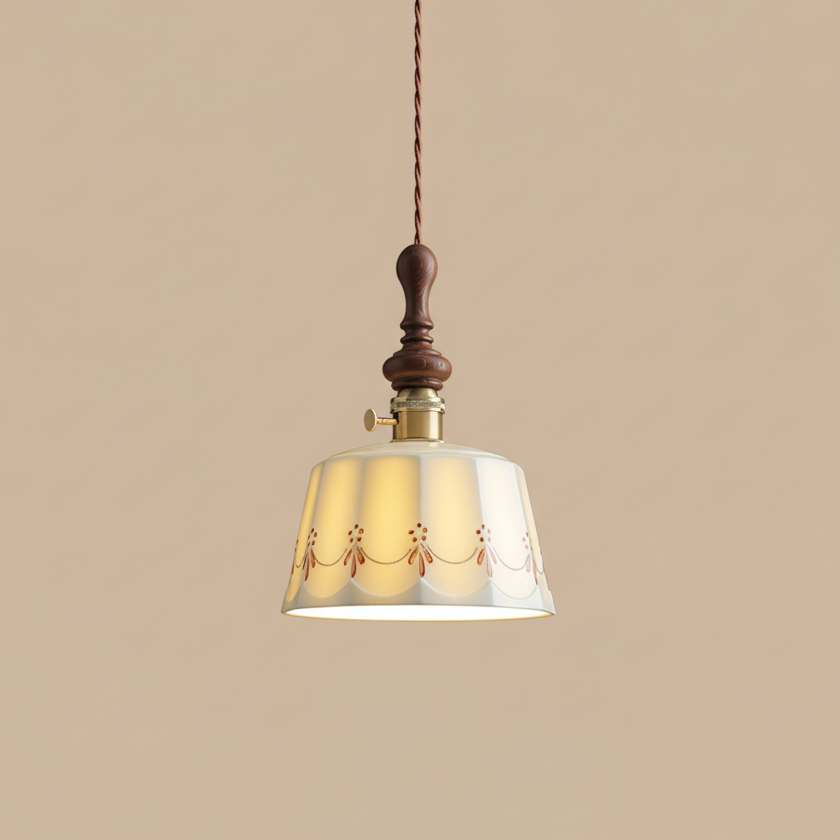 Carillon Vintage Ceramic Pendant Lamp