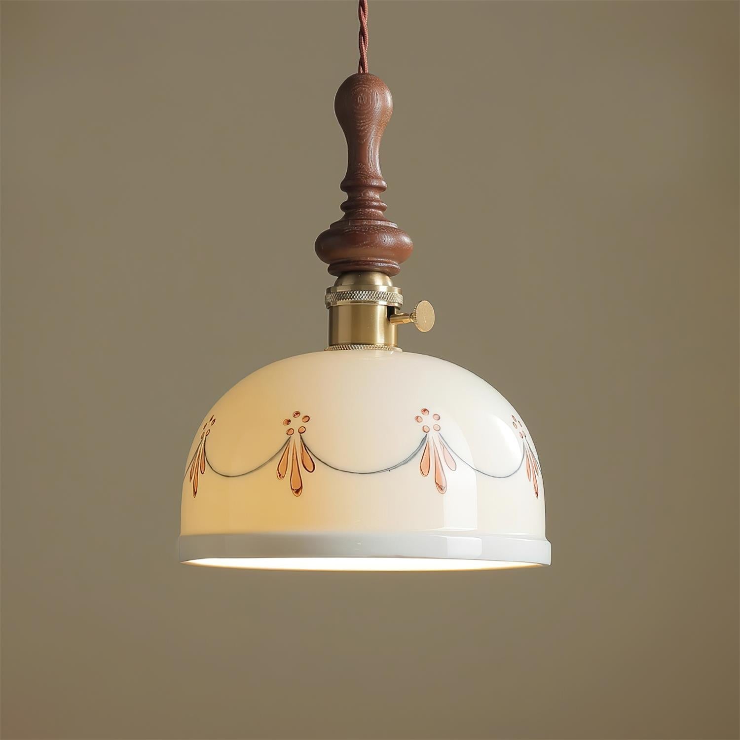 Carillon Vintage Ceramic Pendant Lamp