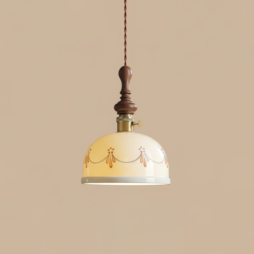 Carillon Vintage Ceramic Pendant Lamp