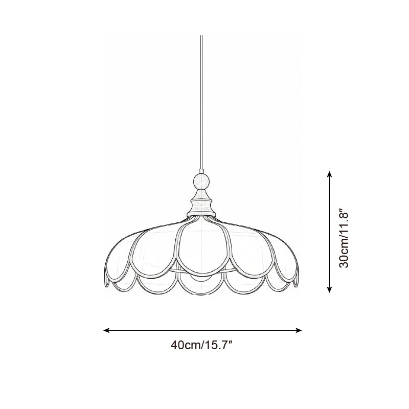 Bellerin Classic Abaca Pendant Light