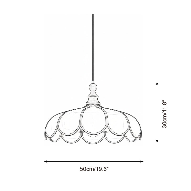 Bellerin Classic Abaca Pendant Light