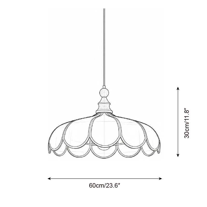Bellerin Classic Abaca Pendant Light
