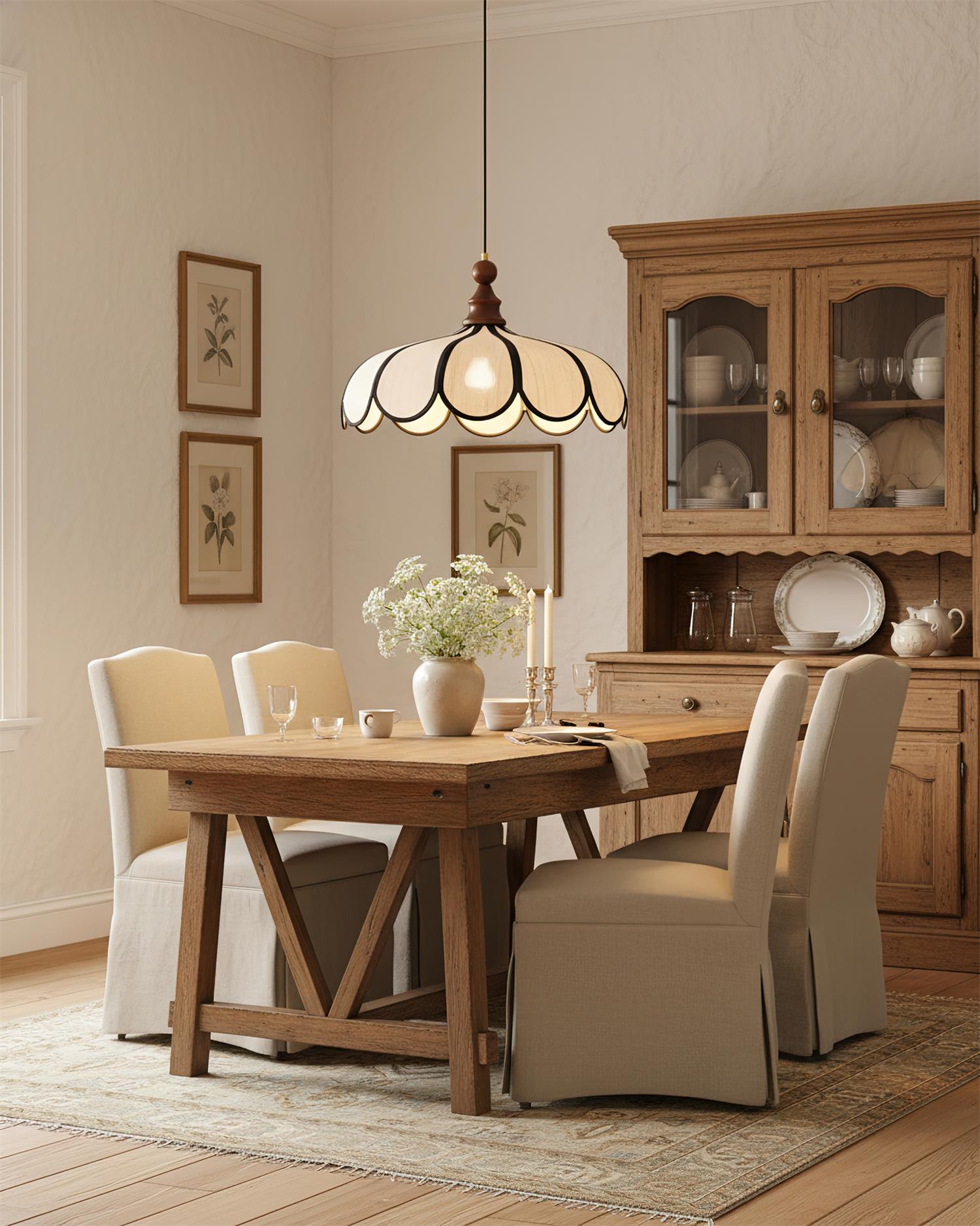 Bellerin Classic Abaca Pendant Light