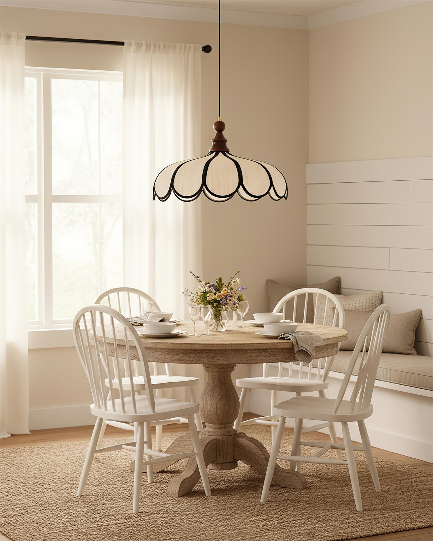 Bellerin Classic Abaca Pendant Light