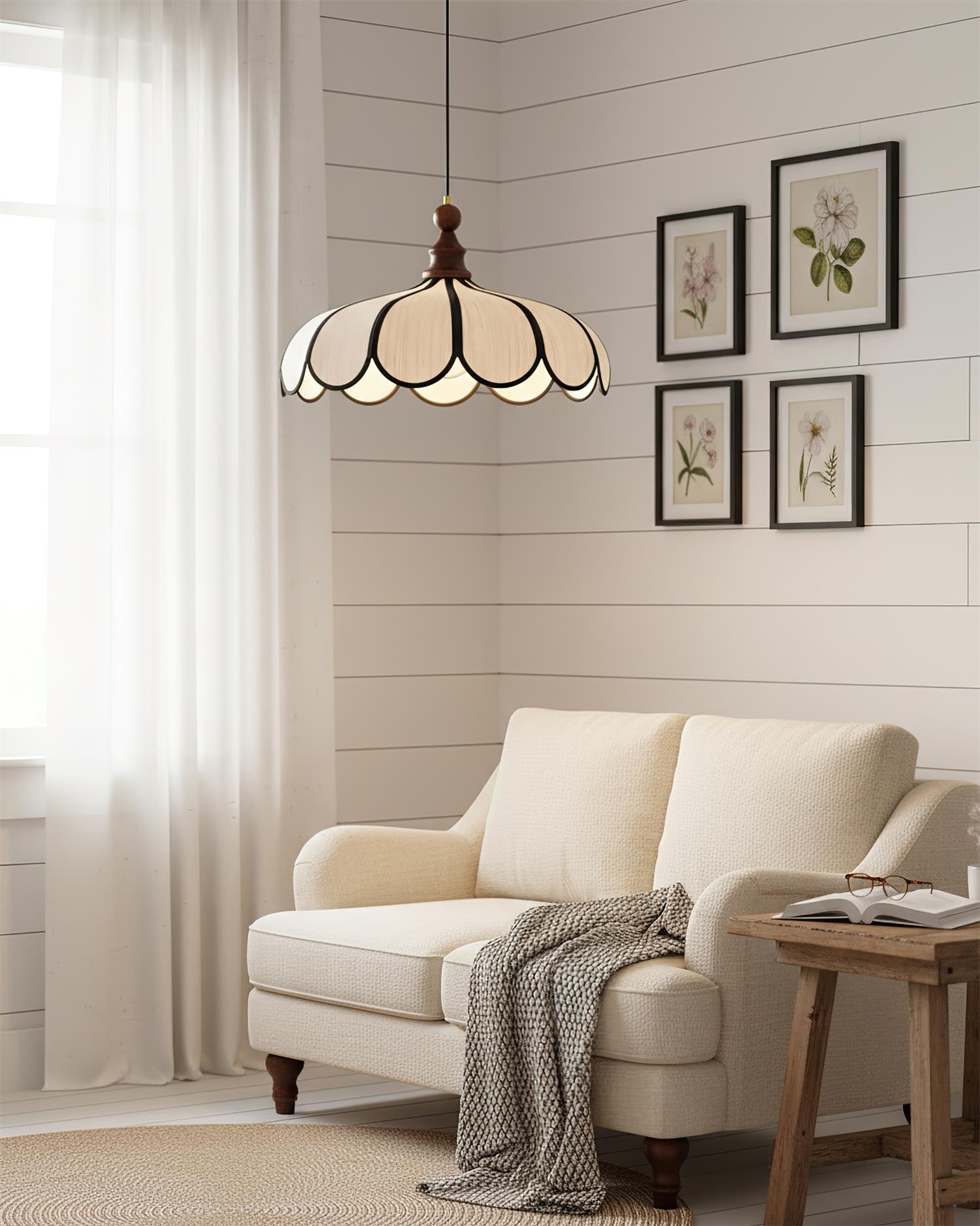 Bellerin Classic Abaca Pendant Light