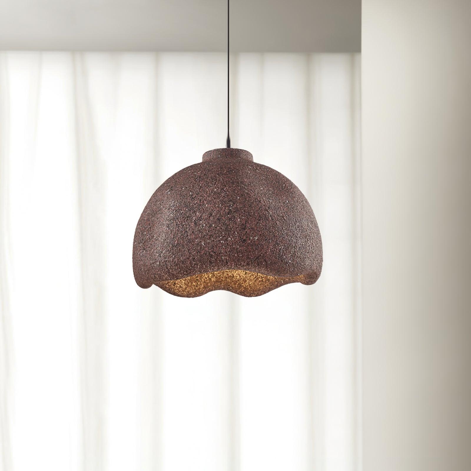 Icarila Modern Minimalist Speckled Metal Plastic Pendant Lamp - Blowlighting