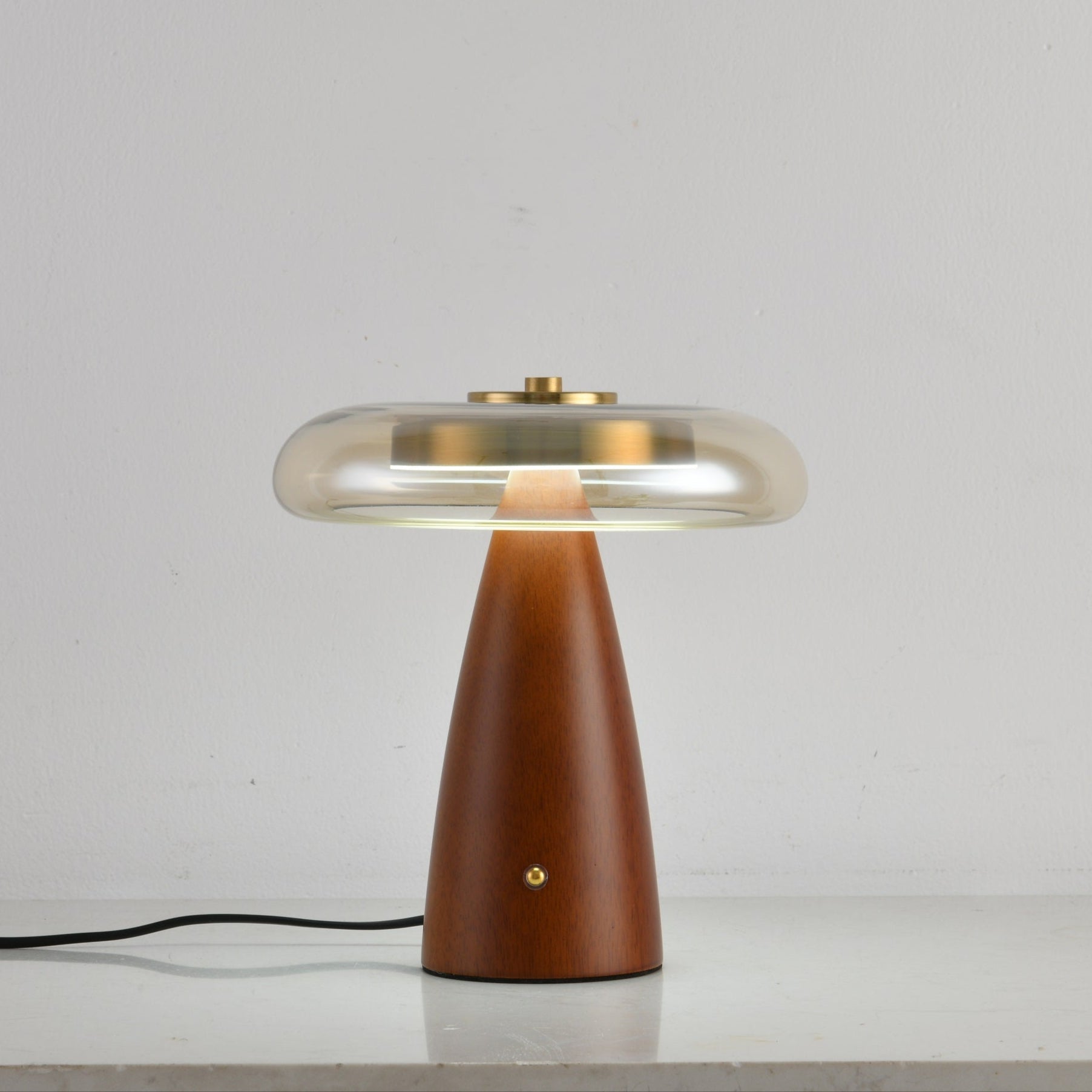 Mushroom Retro Glass Table Lamp - Blowlighting