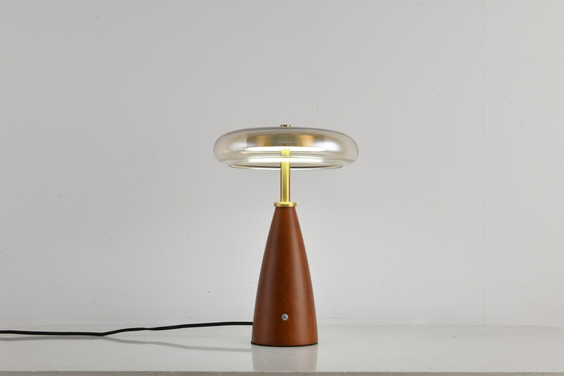 Mushroom Retro Glass Table Lamp - Blowlighting