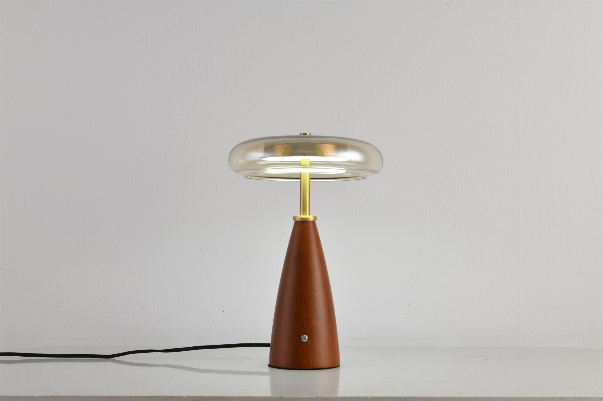 Mushroom Retro Glass Table Lamp - Blowlighting