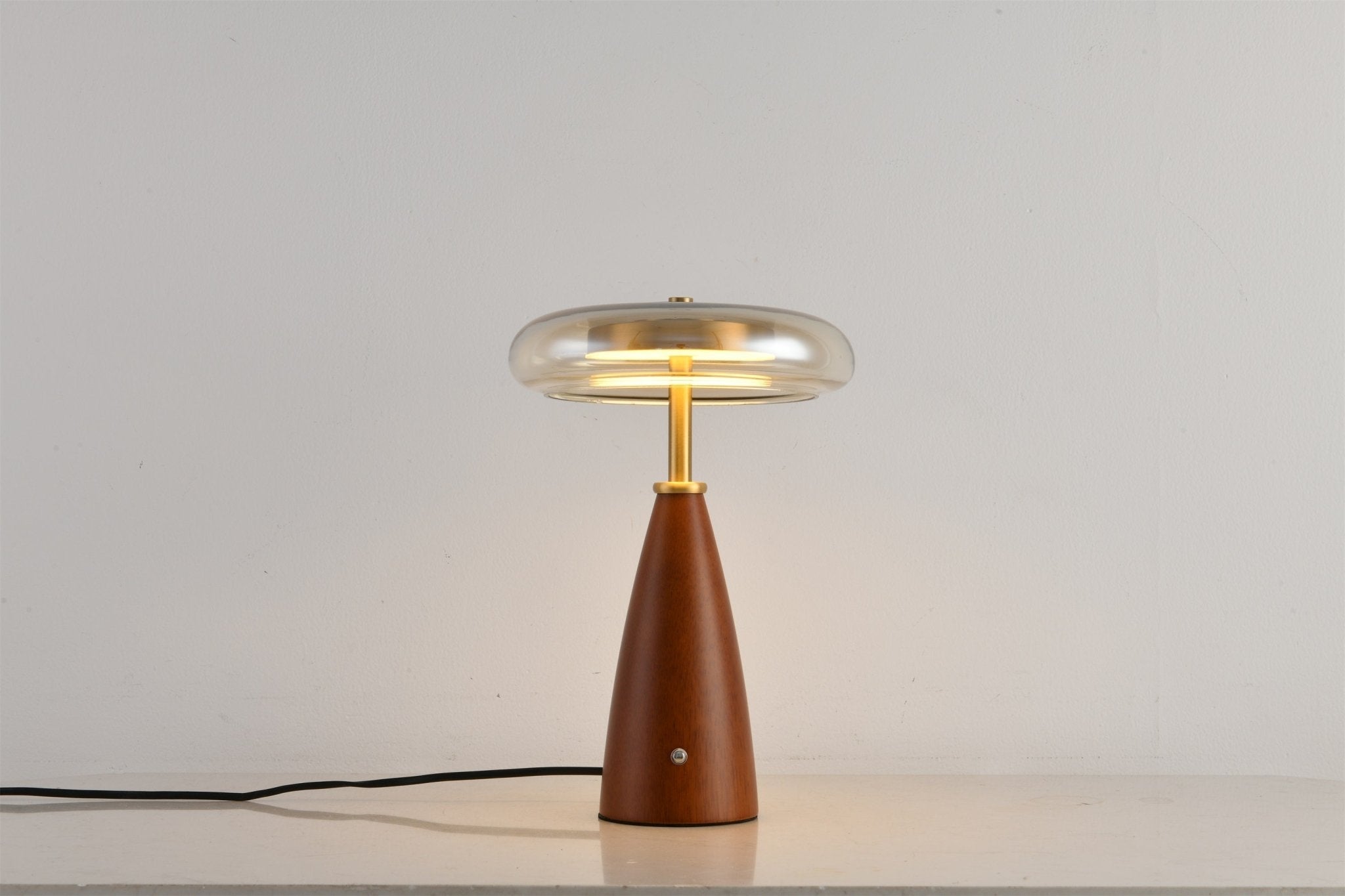 Mushroom Retro Glass Table Lamp - Blowlighting