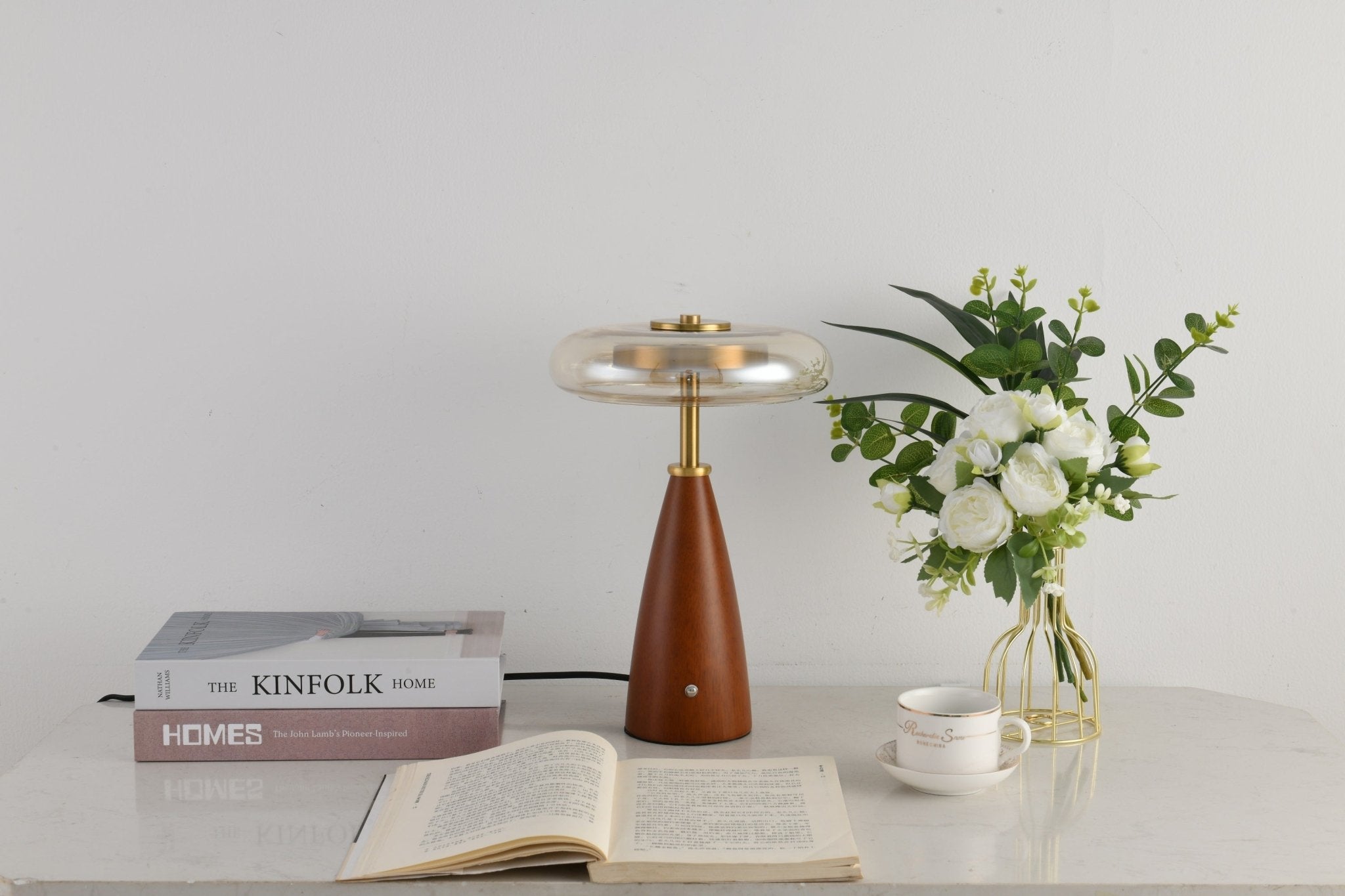 Mushroom Retro Glass Table Lamp - Blowlighting