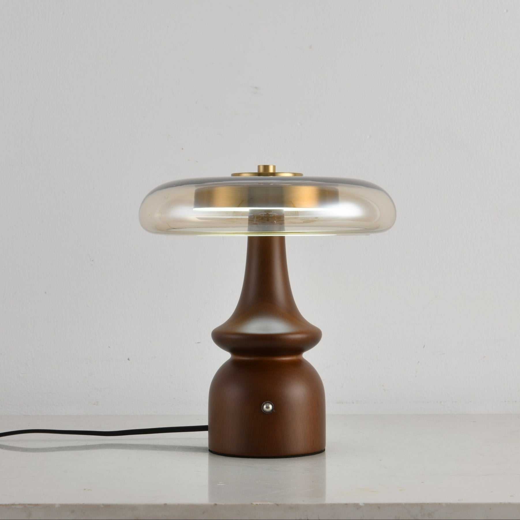 Mushroom Retro Glass Table Lamp - Blowlighting