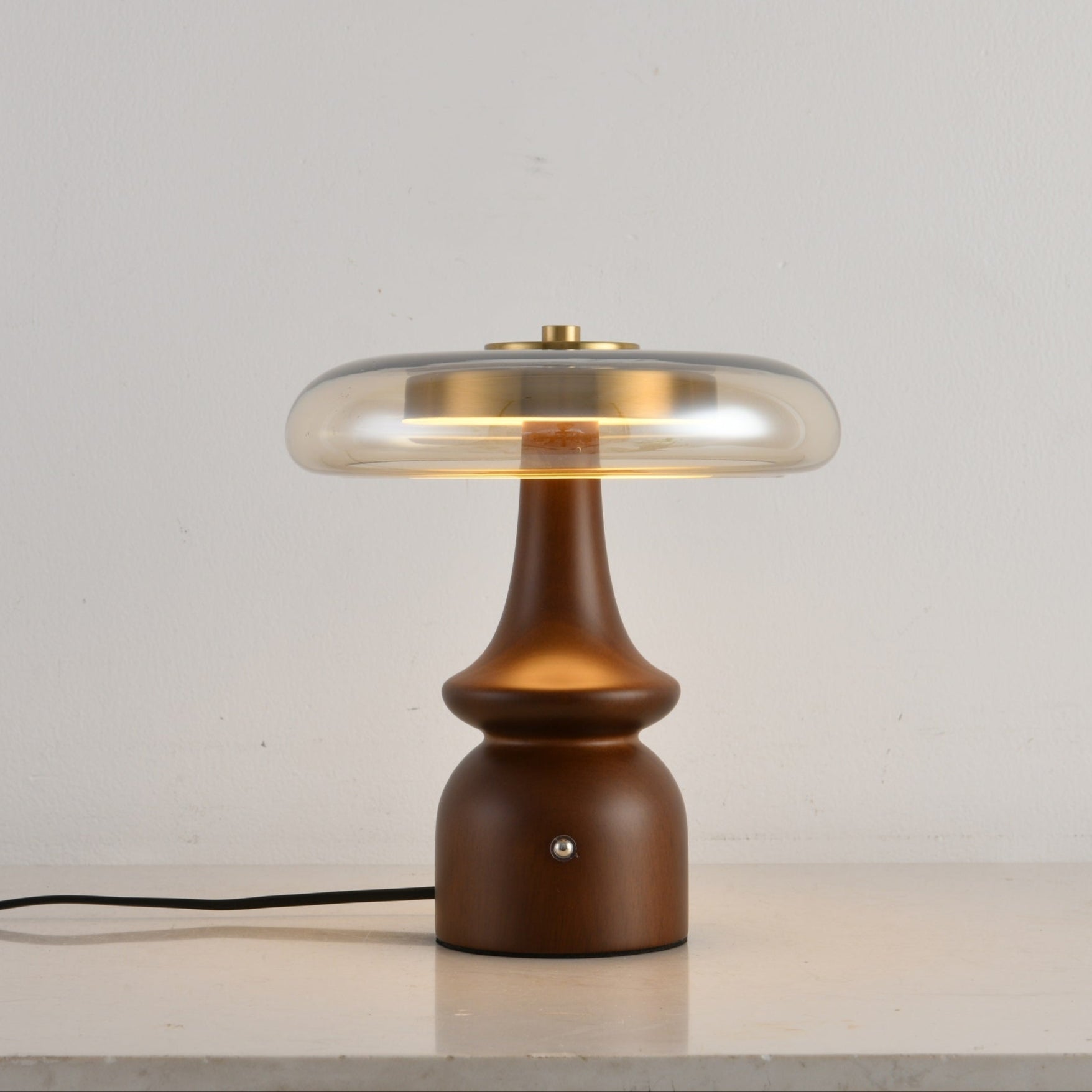 Mushroom Retro Glass Table Lamp - Blowlighting