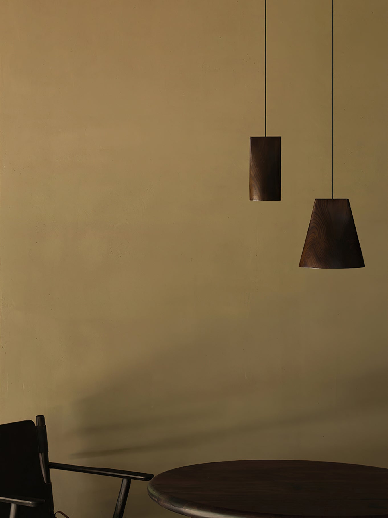 Ivarara Asymmetrical Wood Pendant Light - Blowlighting