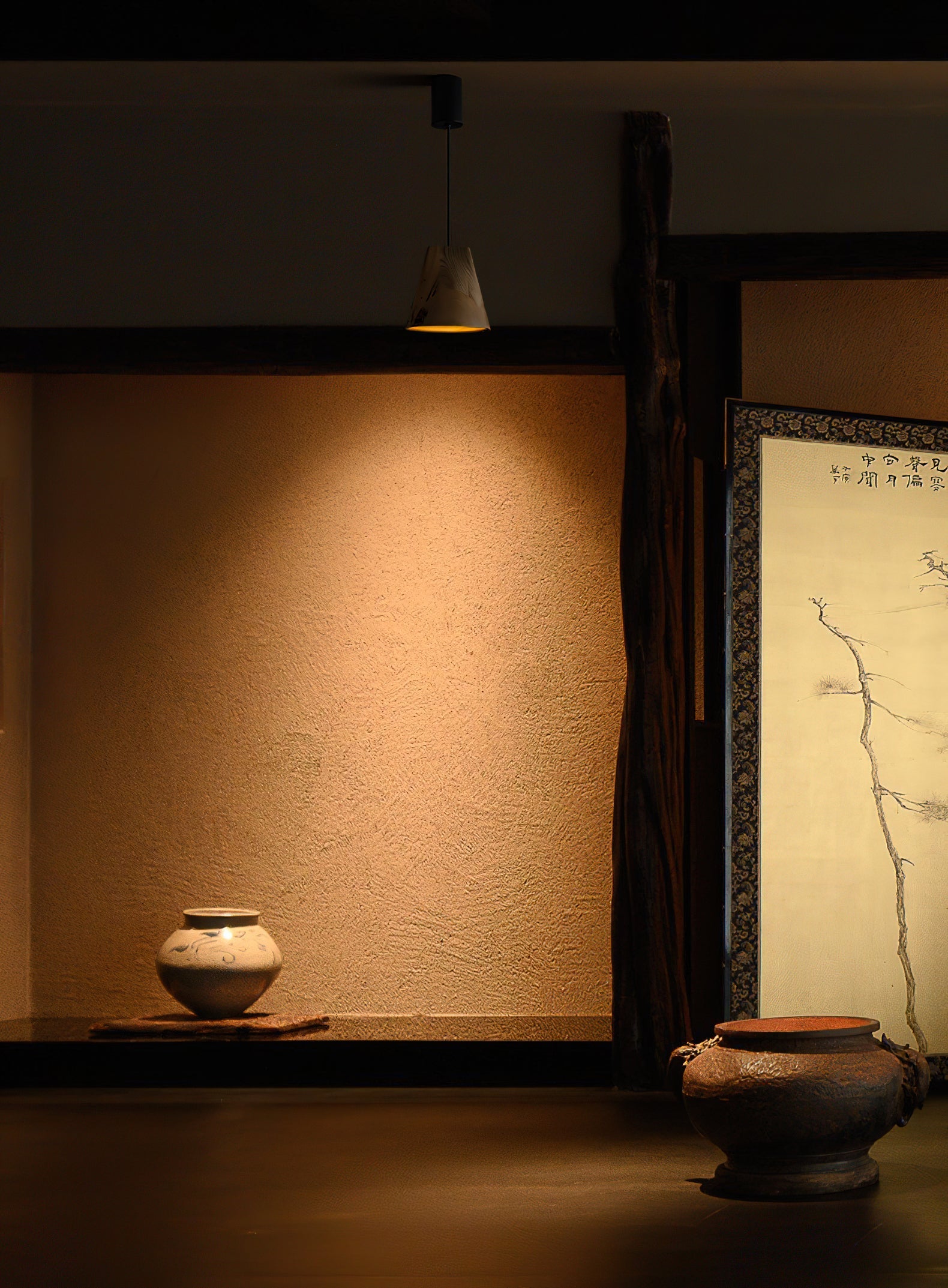 Ivarara Asymmetrical Wood Pendant Light - Blowlighting