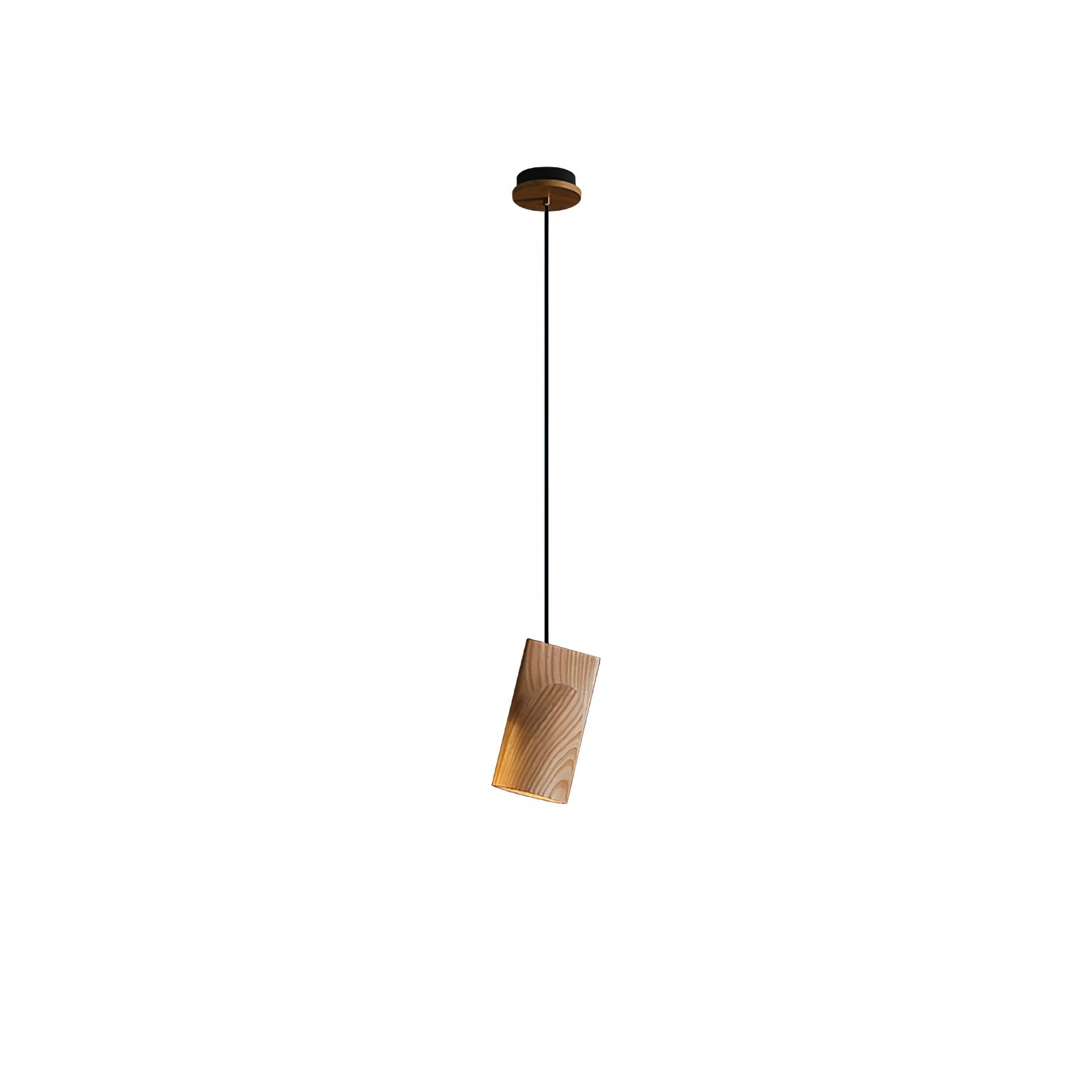 Ivarara Asymmetrical Wood Pendant Light - Blowlighting