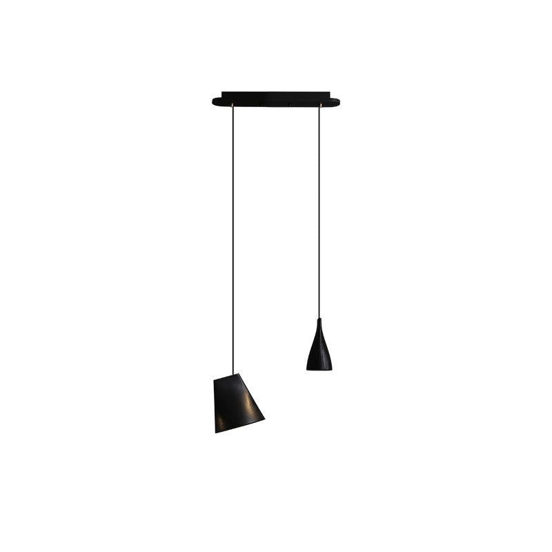 Ivarara Asymmetrical Wood Pendant Light - Blowlighting