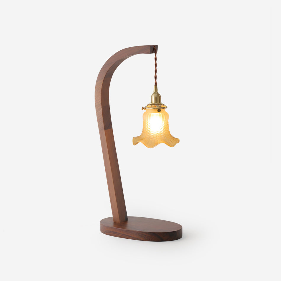 Kryden Vintage Wood Table Lamp