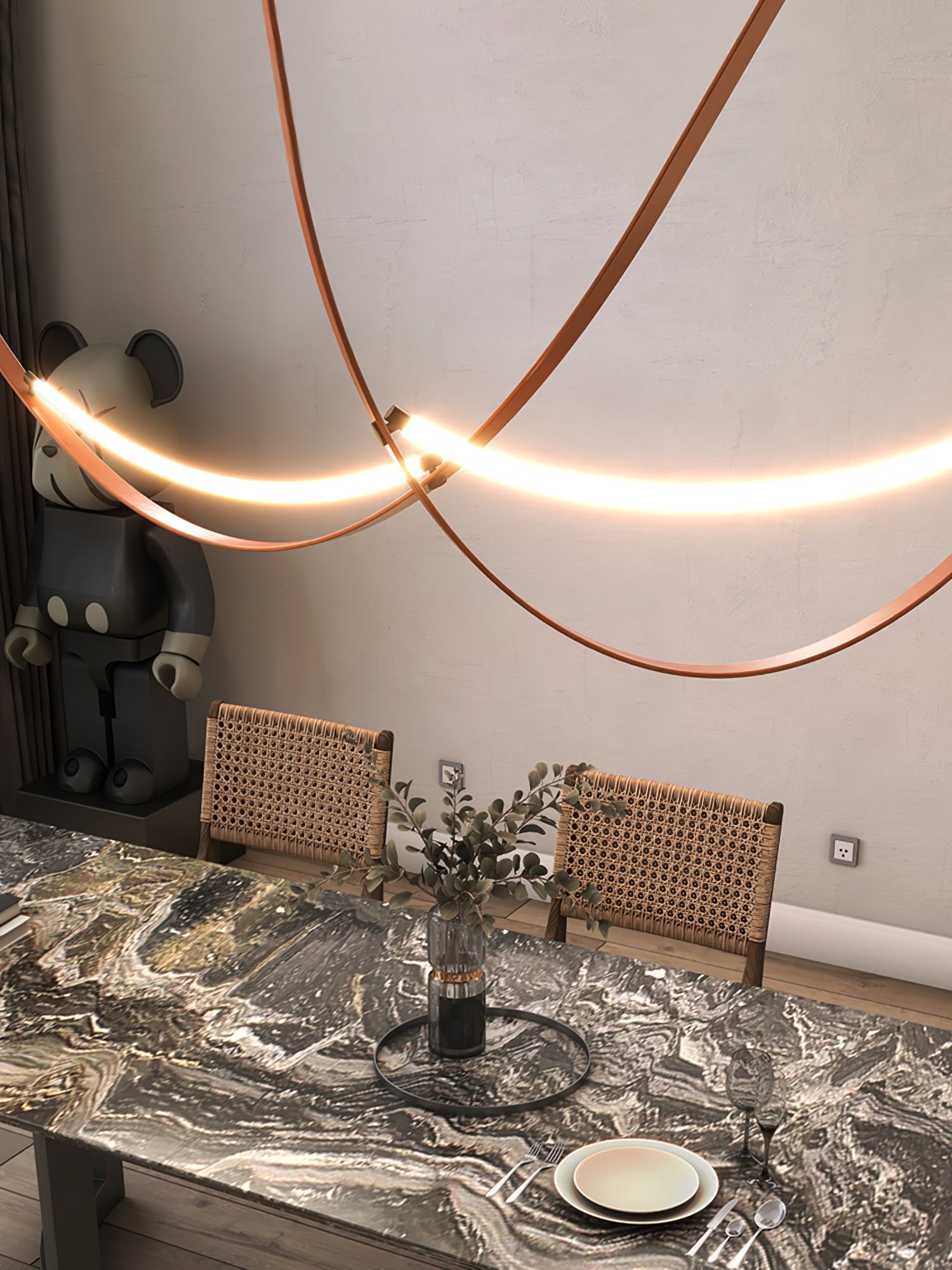Belt Pendant Lamp - Blowlighting
