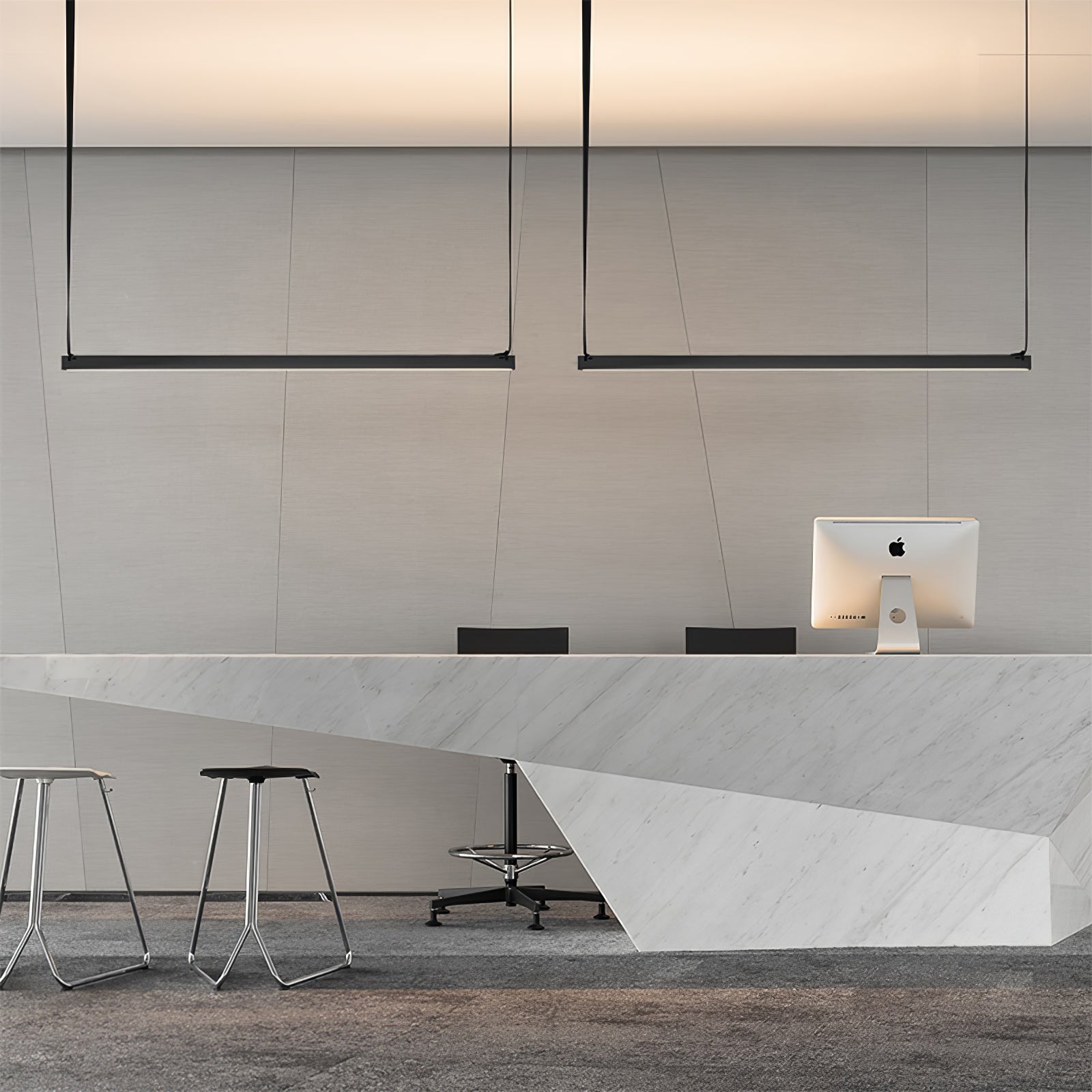 Belto Linear Pendant Light - Blowlighting