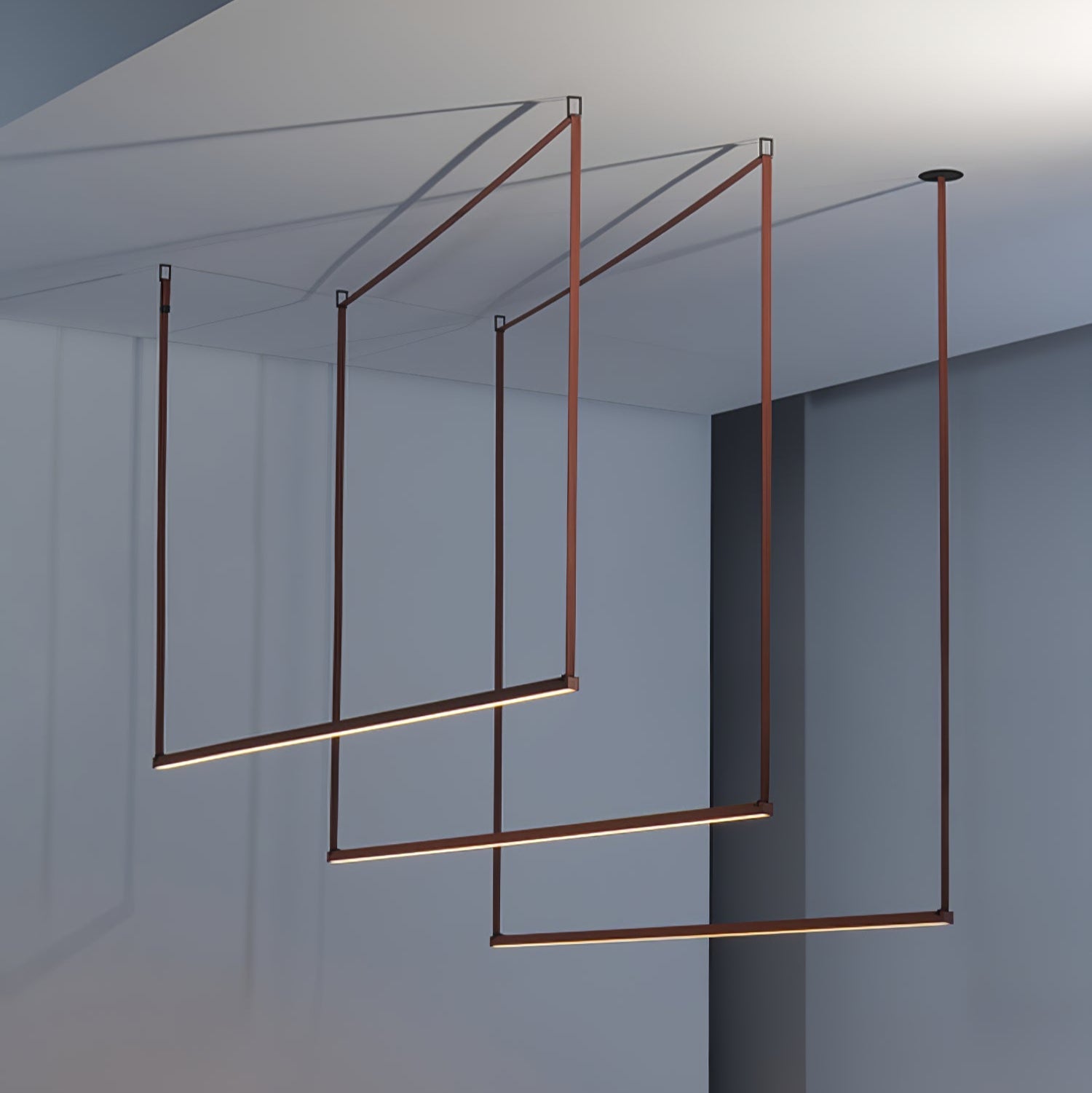 Belto Linear Pendant Light - Blowlighting