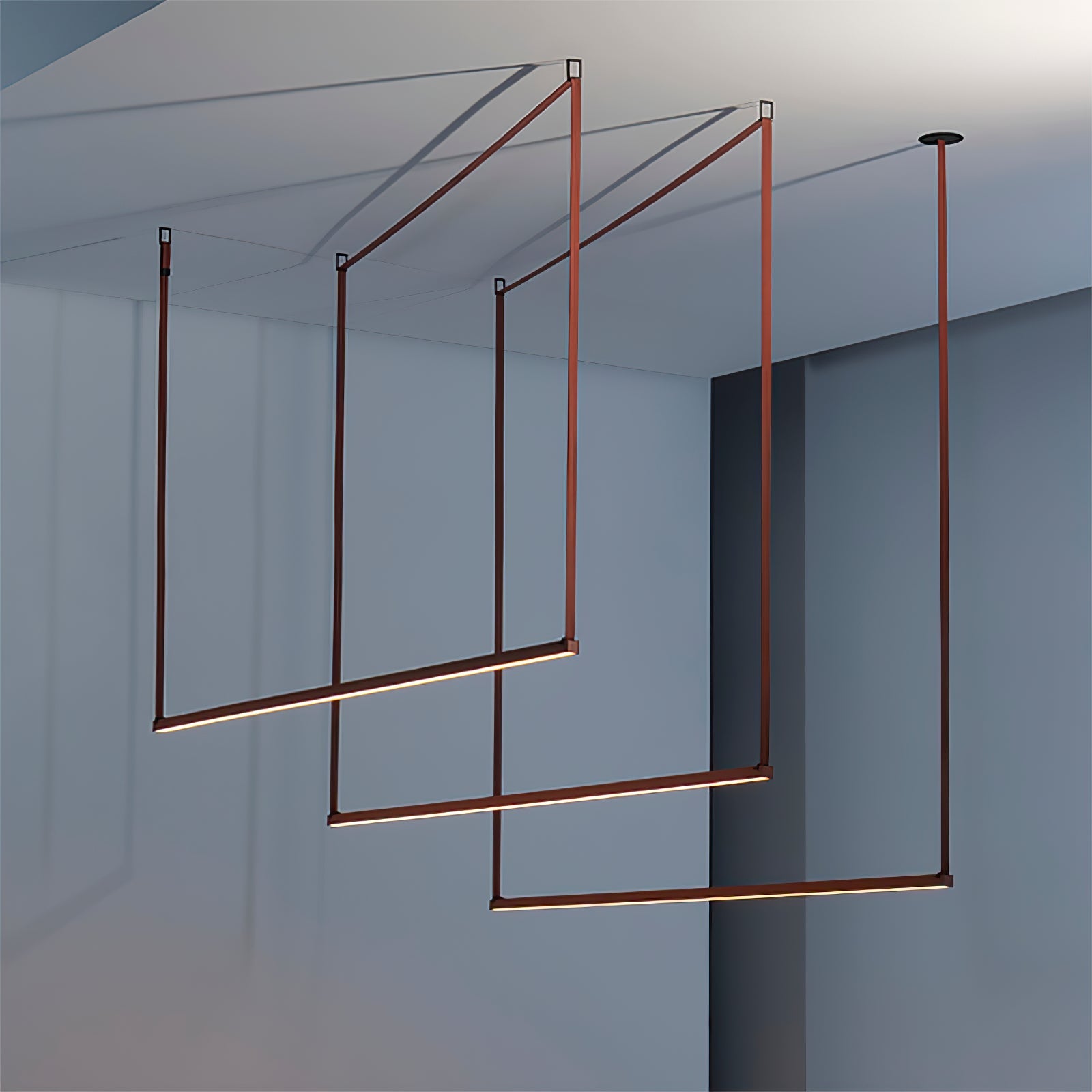 Belto Linear Pendant Light - Blowlighting