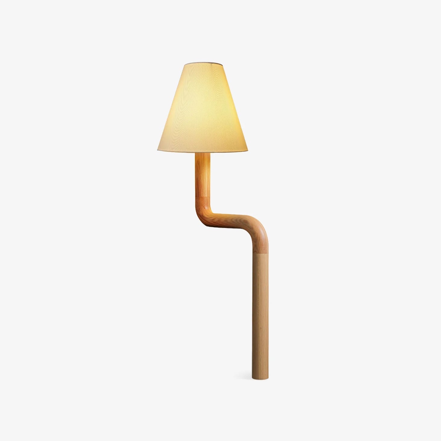 Bend Wood Table Lamp - Blowlighting