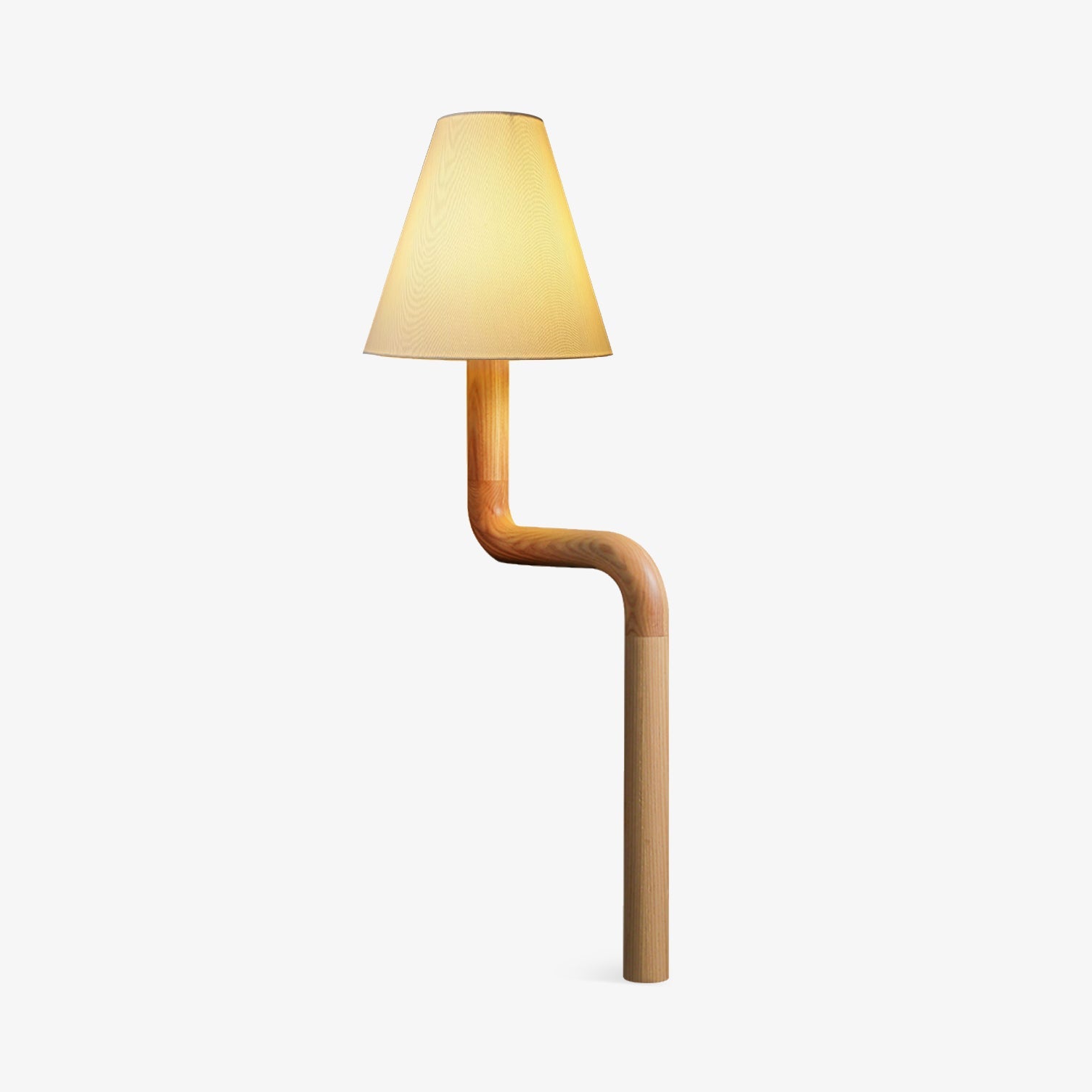 Bend Wood Table Lamp - Blowlighting
