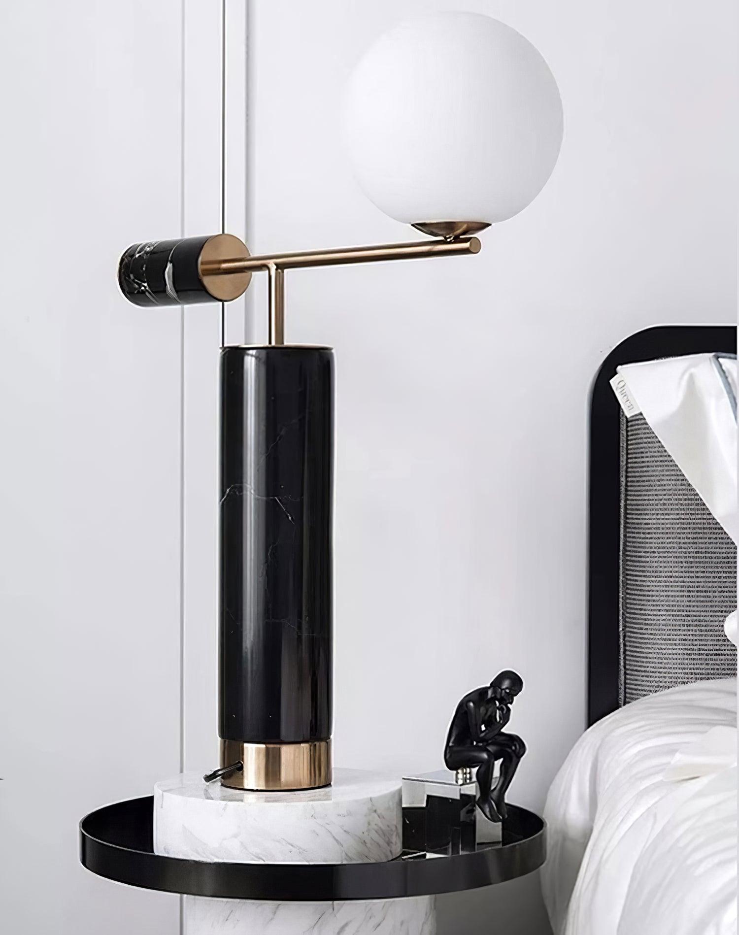 Bendik Ceramic Desk Lamp - Blowlighting