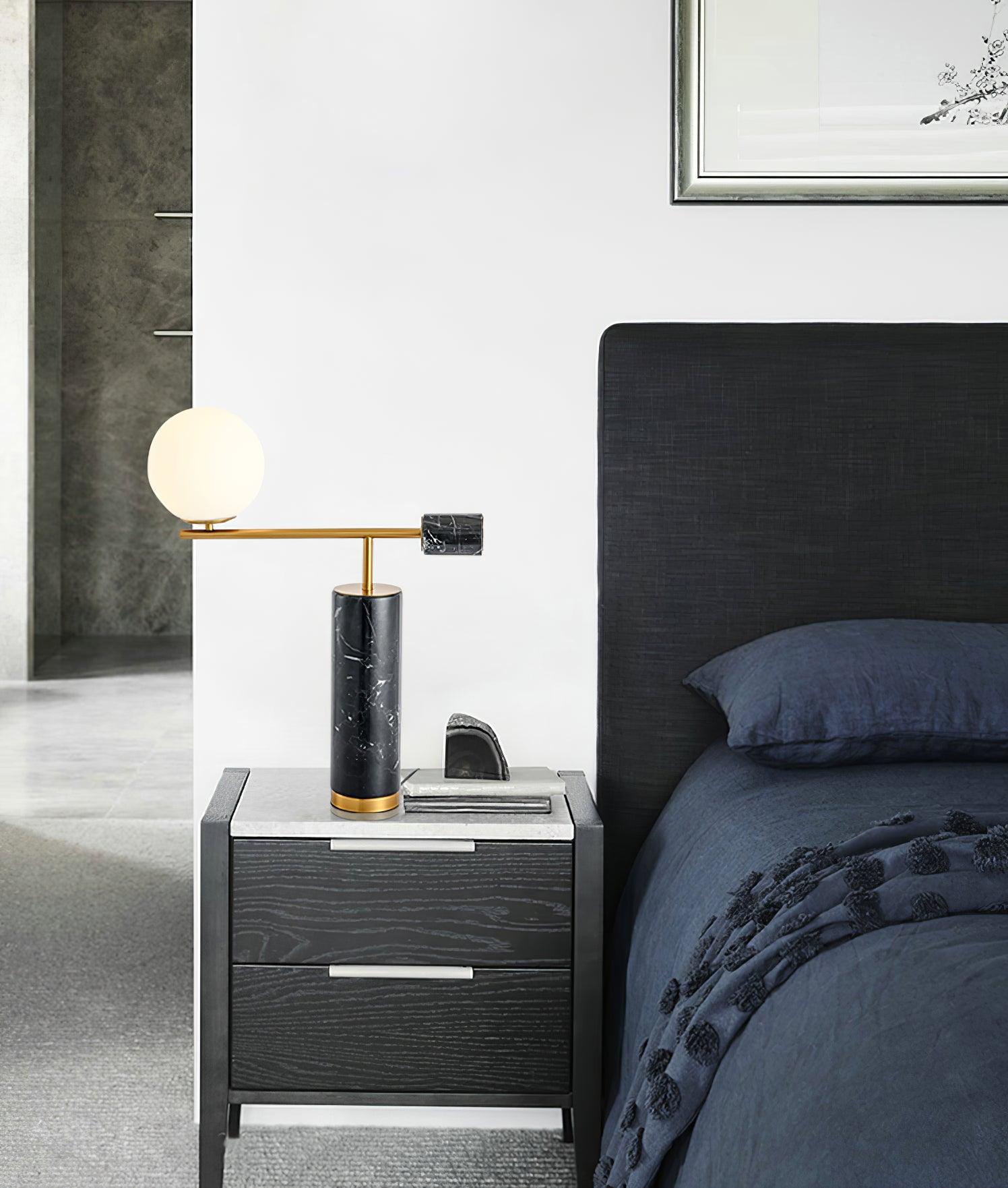 Bendik Ceramic Desk Lamp - Blowlighting