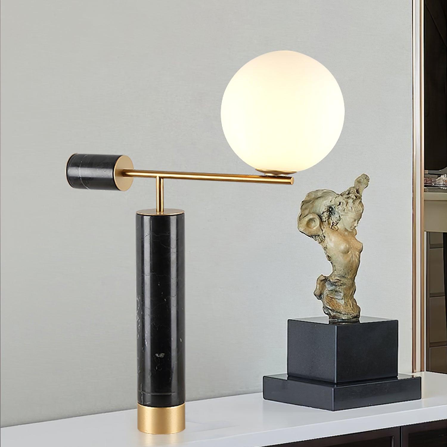 Bendik Ceramic Desk Lamp - Blowlighting