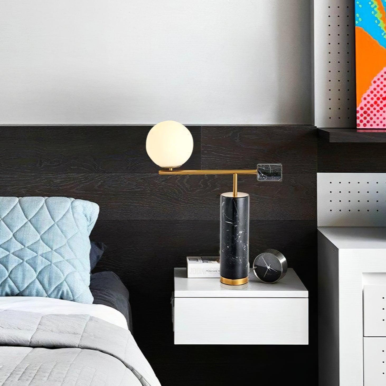 Bendik Ceramic Desk Lamp - Blowlighting