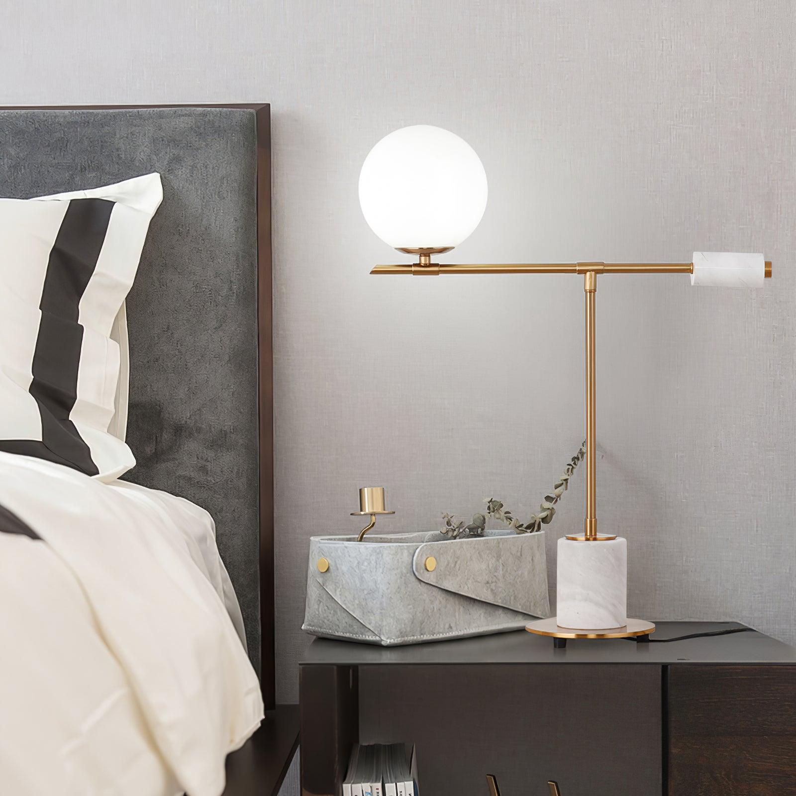 Bendik Ceramic Desk Lamp - Blowlighting
