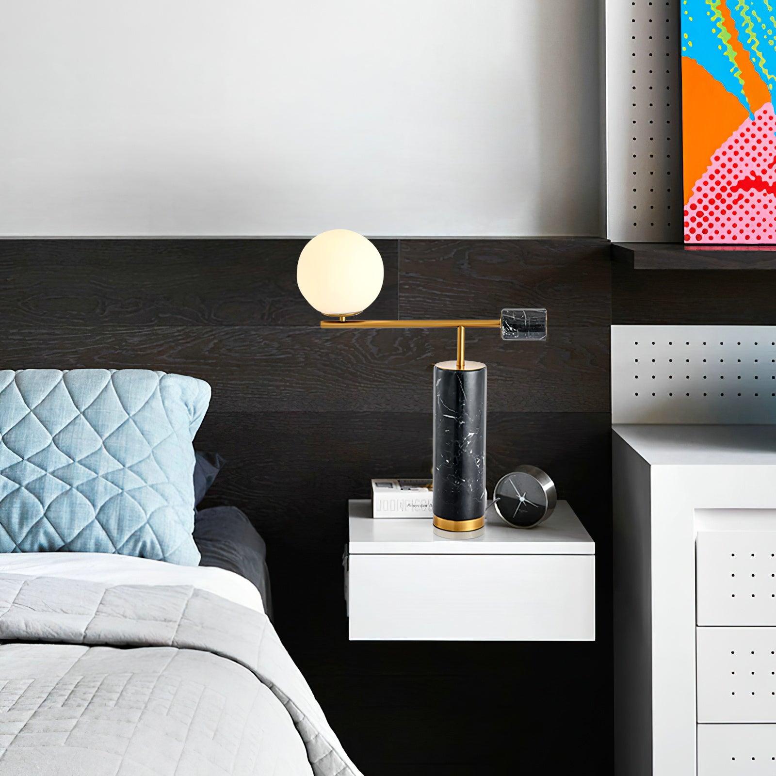 Bendik Ceramic Desk Lamp - Blowlighting