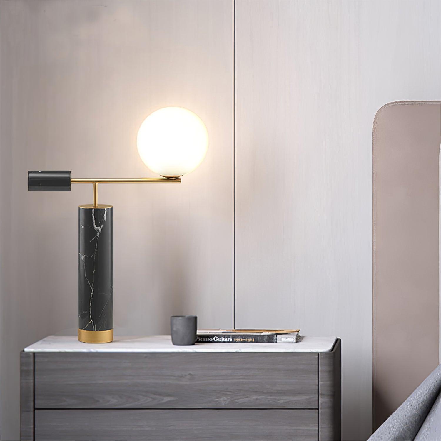 Bendik Ceramic Desk Lamp - Blowlighting
