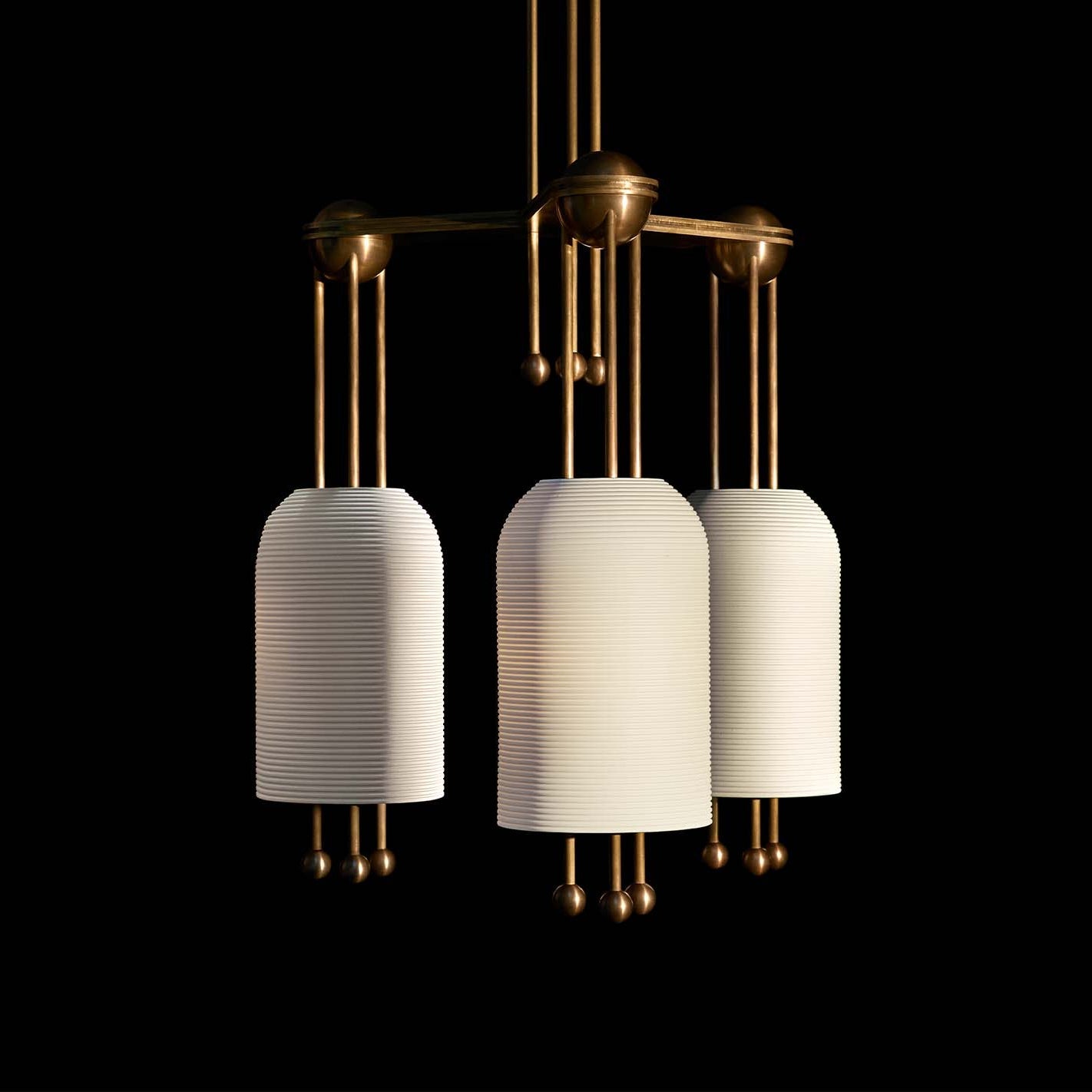 Voloraris Traditional Elegance Metal Glass Pendant Light - Blowlighting
