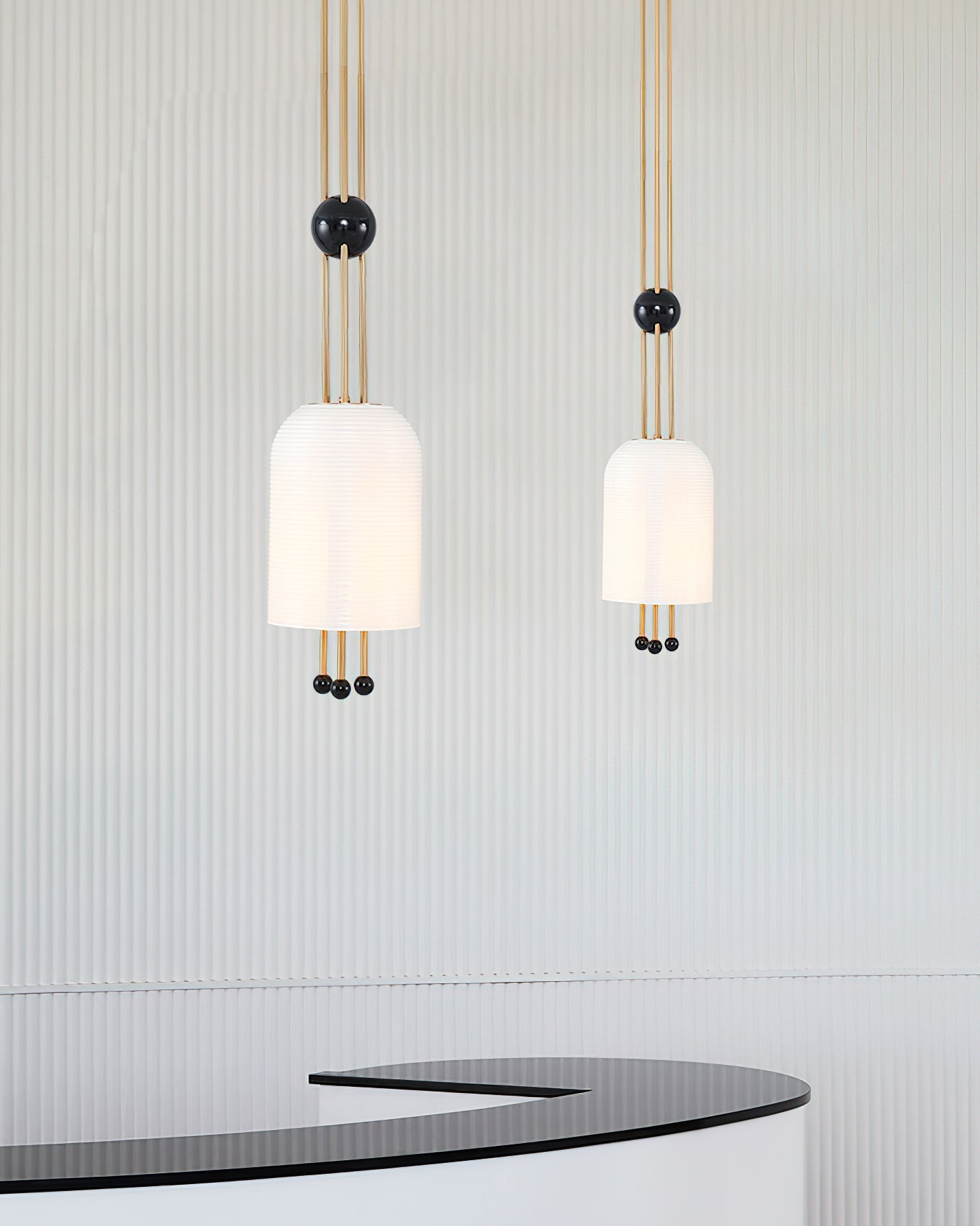 Voloraris Traditional Elegance Metal Glass Pendant Light - Blowlighting
