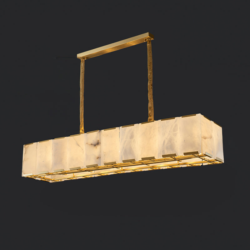 Bernardi Modern Alabaster Chandelier