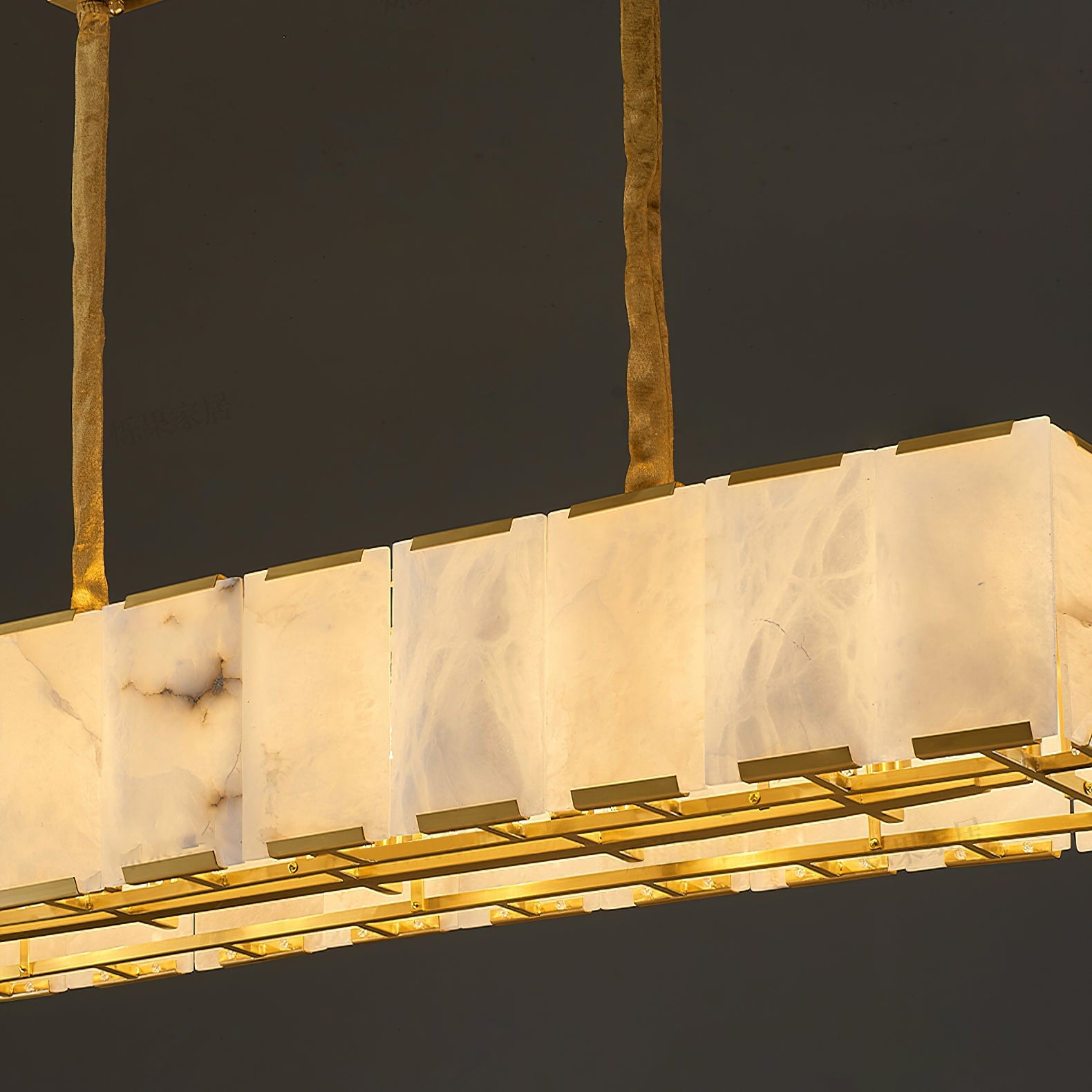 Bernardi Modern Alabaster Chandelier