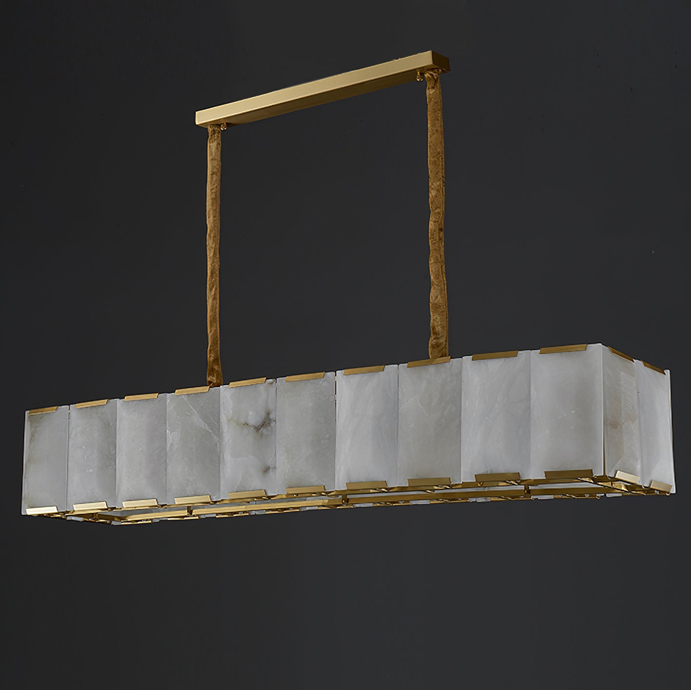 Bernardi Modern Alabaster Chandelier
