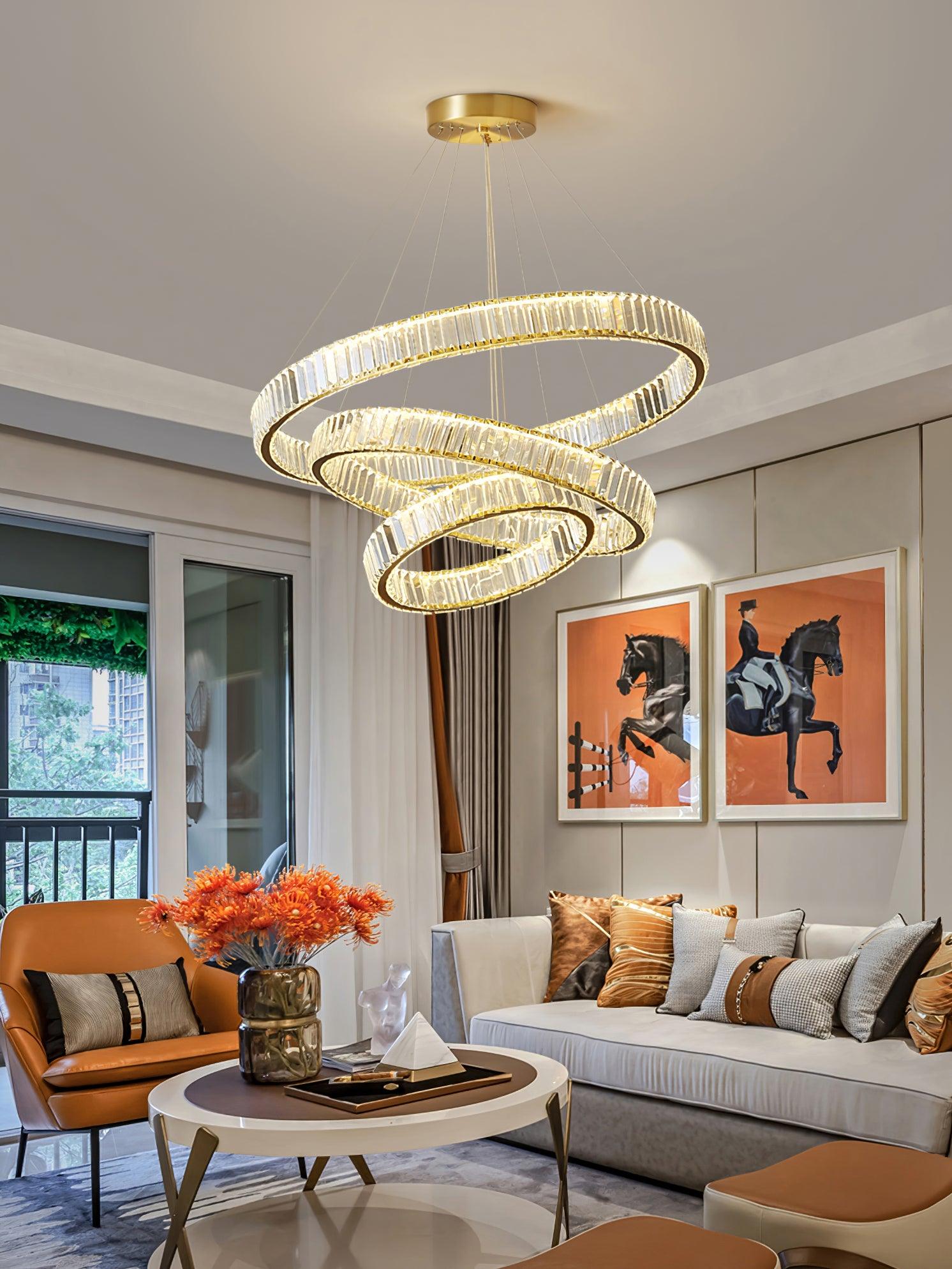 Bertolda Chandeliers - Blowlighting