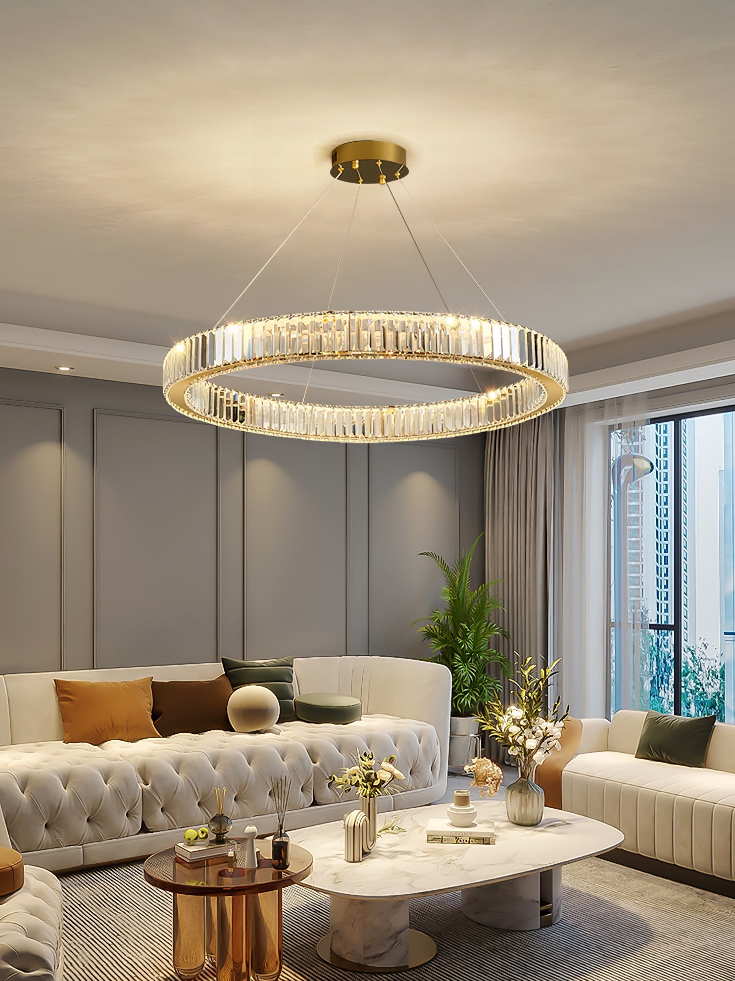 Bertolda Chandeliers - Blowlighting
