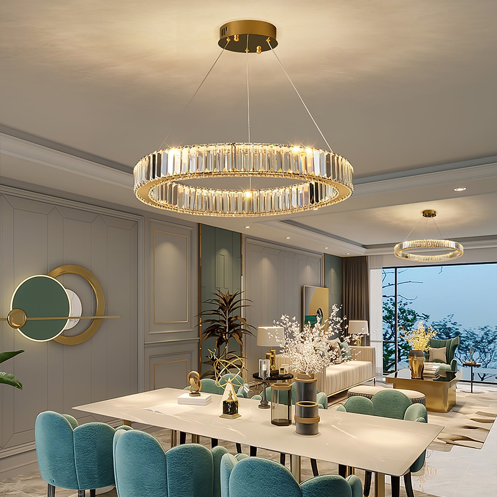 Bertolda Chandeliers - Blowlighting