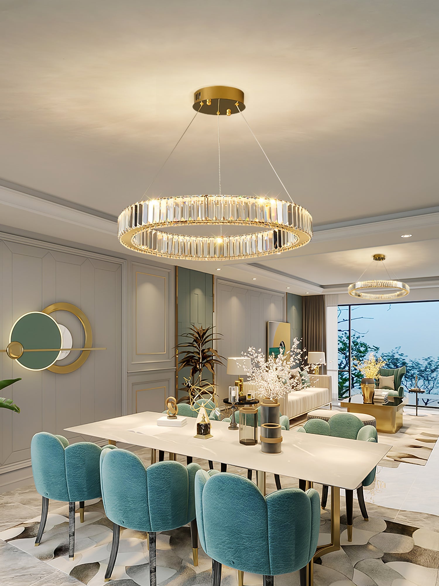 Bertolda Chandeliers - Blowlighting