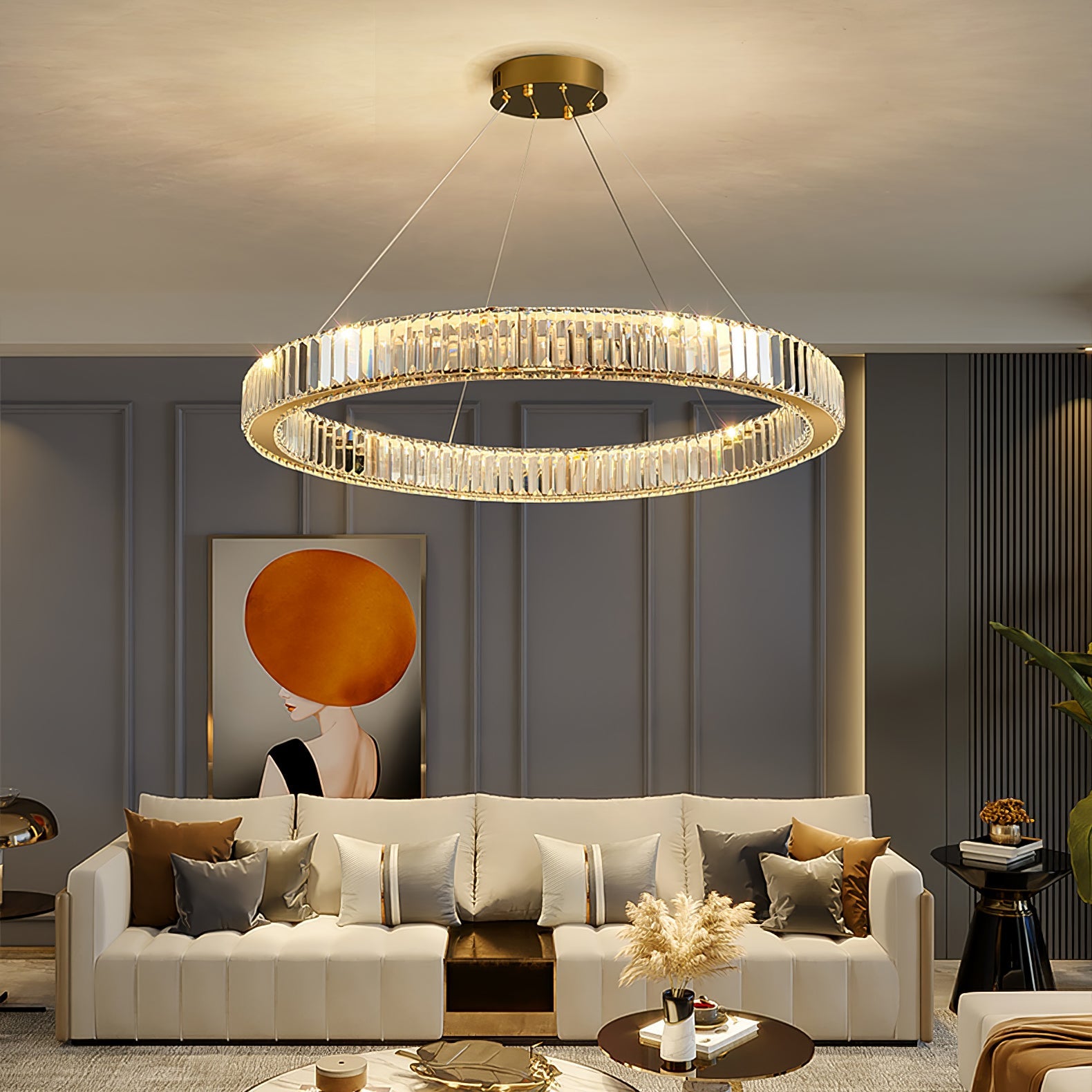 Bertolda Chandeliers - Blowlighting