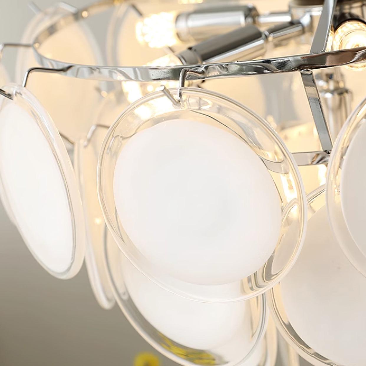 Noelia Glass Chandelier Light - Blowlighting