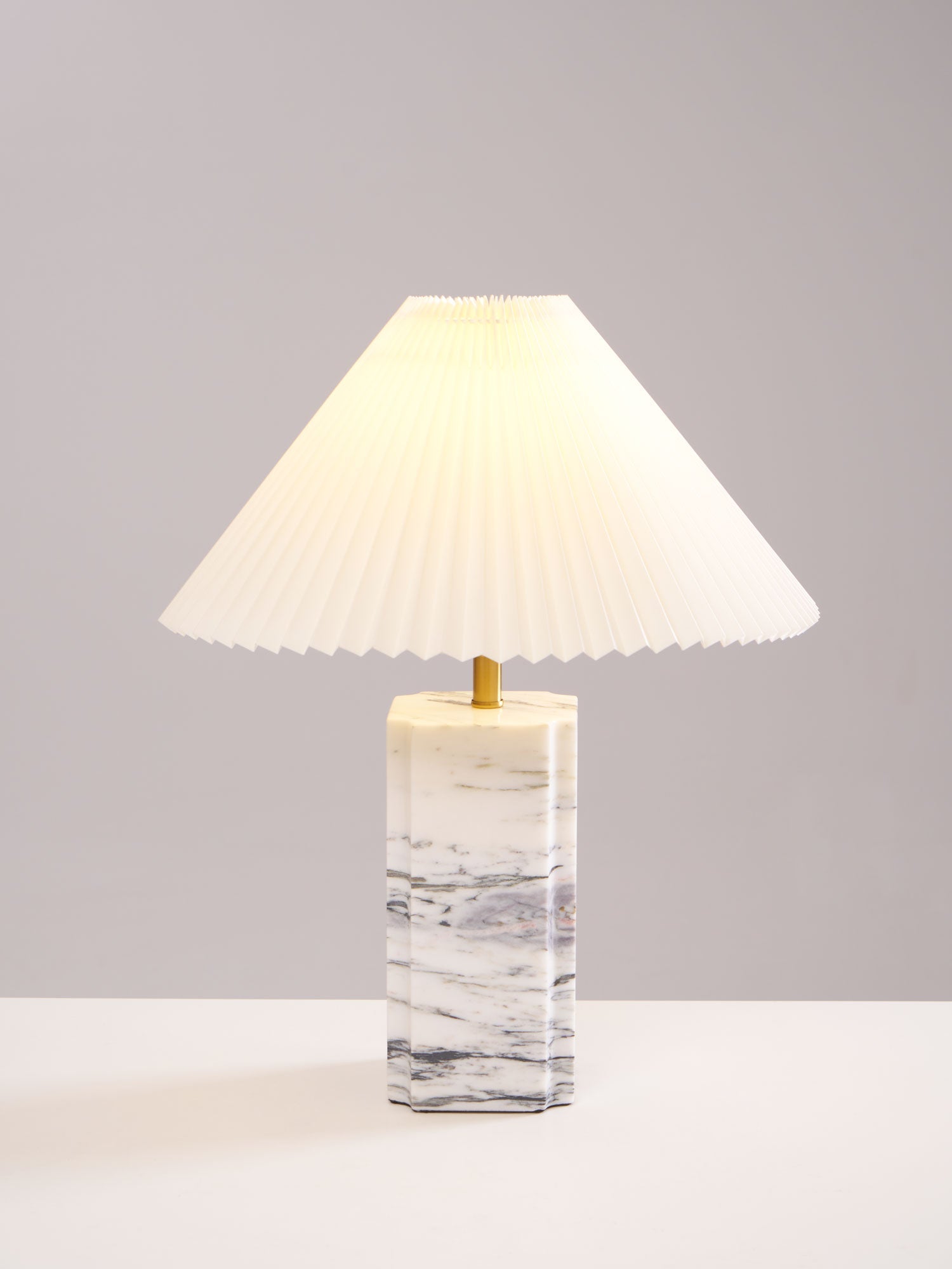 Bianca Marble Table Lamp - Blowlighting