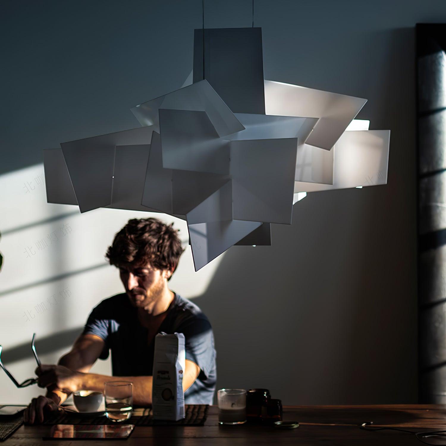Ultalus Origami Starburst Pendant Light - Blowlighting