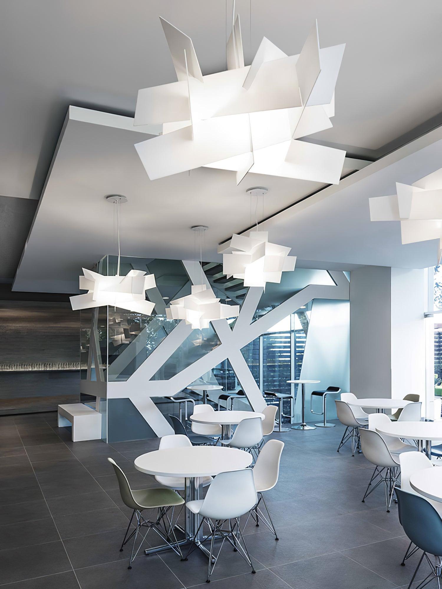 Ultalus Origami Starburst Pendant Light - Blowlighting