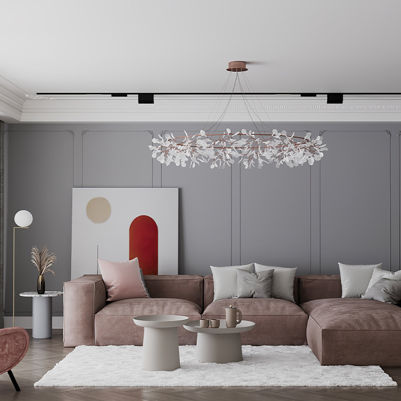 Big O Firefly LED Chandelier - Blowlighting